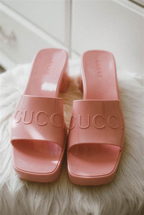 gucci rubber sandal review|gucci rubber sandals women is.